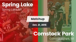 Matchup: Spring Lake High vs. Comstock Park  2016