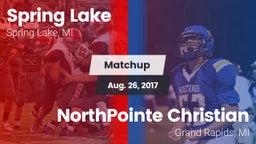 Matchup: Spring Lake High vs. NorthPointe Christian  2017