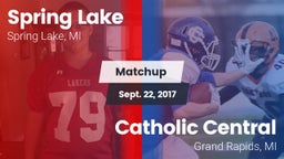 Matchup: Spring Lake High vs. Catholic Central  2017