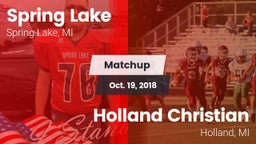 Matchup: Spring Lake High vs. Holland Christian 2018