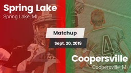 Matchup: Spring Lake High vs. Coopersville  2019