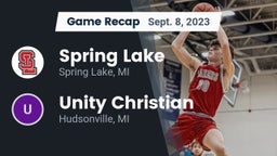 Recap: Spring Lake  vs. Unity Christian  2023