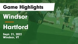 Windsor  vs Hartford  Game Highlights - Sept. 21, 2022