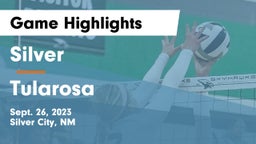 Silver  vs Tularosa  Game Highlights - Sept. 26, 2023