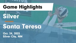 Silver  vs Santa Teresa  Game Highlights - Oct. 24, 2023