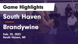 South Haven  vs Brandywine  Game Highlights - Feb. 25, 2022