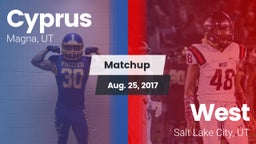 Matchup: Cyprus  vs. West  2017