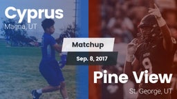 Matchup: Cyprus  vs. Pine View  2017