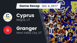 Recap: Cyprus  vs. Granger  2017