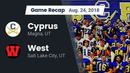 Recap: Cyprus  vs. West  2018