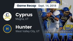 Recap: Cyprus  vs. Hunter  2018
