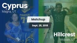 Matchup: Cyprus  vs. Hillcrest   2018