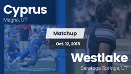 Matchup: Cyprus  vs. Westlake  2018