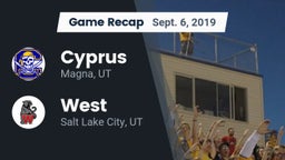 Recap: Cyprus  vs. West  2019