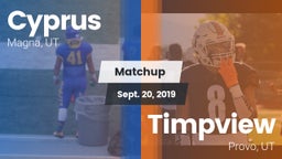 Matchup: Cyprus  vs. Timpview  2019