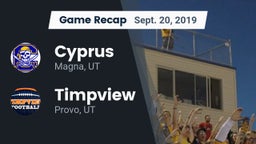 Recap: Cyprus  vs. Timpview  2019