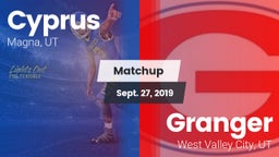 Matchup: Cyprus  vs. Granger  2019