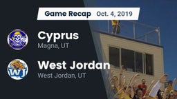 Recap: Cyprus  vs. West Jordan  2019