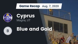 Recap: Cyprus  vs. Blue and Gold 2020