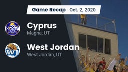 Recap: Cyprus  vs. West Jordan  2020