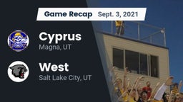 Recap: Cyprus  vs. West  2021