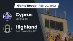 Recap: Cyprus  vs. Highland  2022