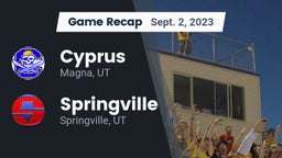 Recap: Cyprus  vs. Springville  2023