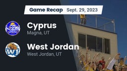 Recap: Cyprus  vs. West Jordan  2023