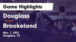 Douglass  vs Brookeland  Game Highlights - Nov. 7, 2023