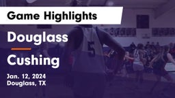Douglass  vs Cushing Game Highlights - Jan. 12, 2024