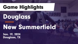 Douglass  vs New Summerfield  Game Highlights - Jan. 19, 2024