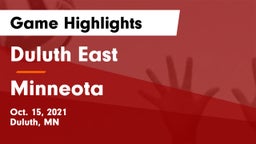 Duluth East  vs Minneota  Game Highlights - Oct. 15, 2021
