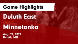 Duluth East  vs Minnetonka  Game Highlights - Aug. 27, 2022