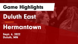 Duluth East  vs Hermantown  Game Highlights - Sept. 6, 2022