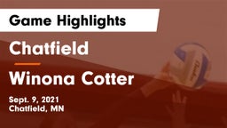 Chatfield  vs Winona Cotter Game Highlights - Sept. 9, 2021