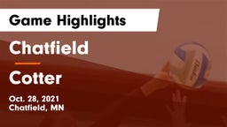 Chatfield  vs Cotter  Game Highlights - Oct. 28, 2021