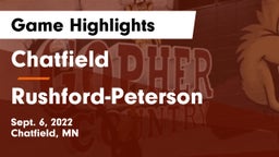 Chatfield  vs Rushford-Peterson  Game Highlights - Sept. 6, 2022