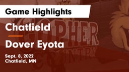 Chatfield  vs Dover Eyota Game Highlights - Sept. 8, 2022