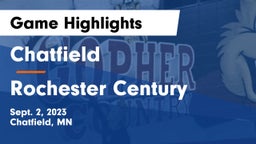 Chatfield  vs Rochester Century  Game Highlights - Sept. 2, 2023