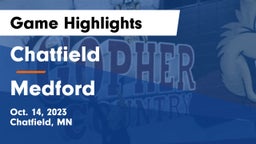 Chatfield  vs Medford  Game Highlights - Oct. 14, 2023