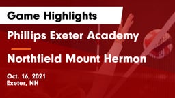 Phillips Exeter Academy  vs Northfield Mount Hermon Game Highlights - Oct. 16, 2021