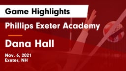 Phillips Exeter Academy  vs Dana Hall Game Highlights - Nov. 6, 2021
