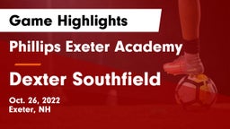 Phillips Exeter Academy  vs Dexter Southfield  Game Highlights - Oct. 26, 2022