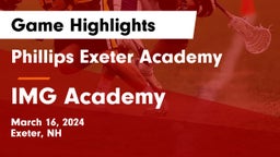 Phillips Exeter Academy vs IMG Academy Game Highlights - March 16, 2024