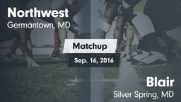 Matchup: Northwest High vs. Blair  2016