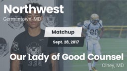 Matchup: Northwest High vs. Our Lady of Good Counsel  2017