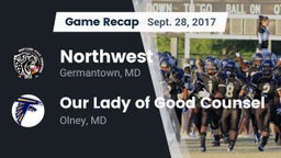 Recap: Northwest  vs. Our Lady of Good Counsel  2017