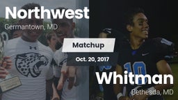 Matchup: Northwest High vs. Whitman  2017