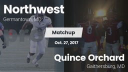 Matchup: Northwest High vs. Quince Orchard  2017