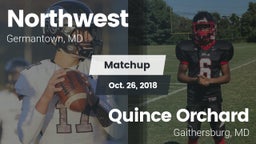 Matchup: Northwest High vs. Quince Orchard  2018